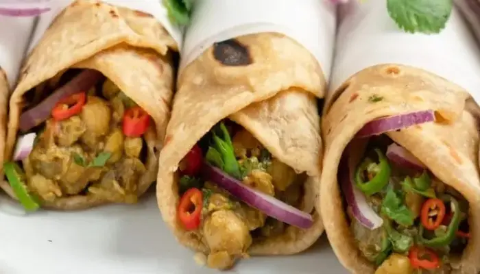Kaathi Roll street food in jaipur