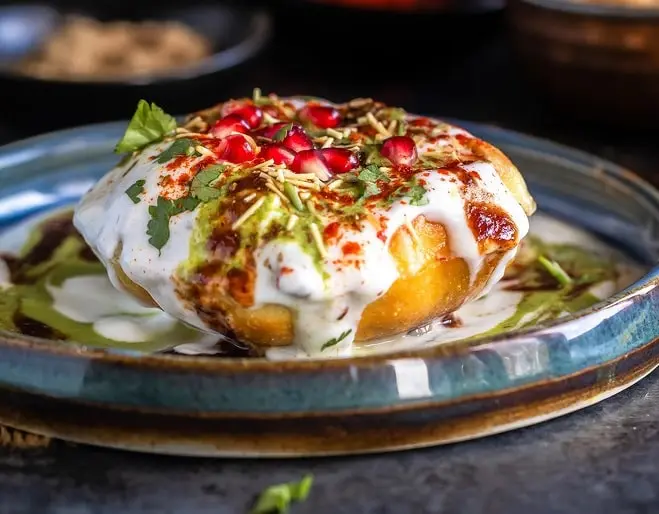 Pyaaz Kachori at Rawat Mishthan Bhandar street food in jaipur